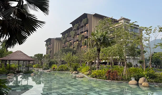 wellness checkout experience at Mandala